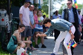 Trudeau Takes Part In Pride Parade - Charlottetown