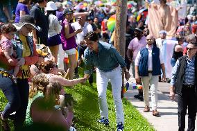 Trudeau Takes Part In Pride Parade - Charlottetown