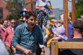 Trudeau Takes Part In Pride Parade - Charlottetown