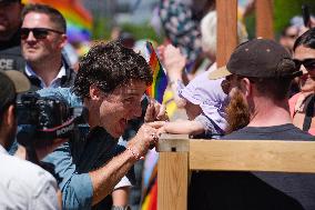 Trudeau Takes Part In Pride Parade - Charlottetown