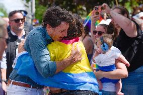 Trudeau Takes Part In Pride Parade - Charlottetown