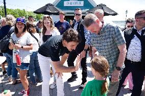 Trudeau Takes Part In Pride Parade - Charlottetown