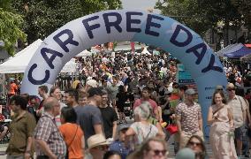CANADA-NEW WESTMINSTER-CAR FREE DAY