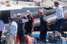 King Juan Carlos Takes Part In A Regatta - Galicia