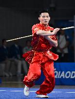 (Chengdu Universiade)CHINA-SICHUAN-CHENGDU-WORLD UNIVERSITY GAMES-WUSHU(CN)