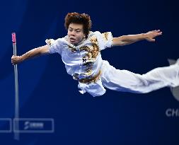 (Chengdu Universiade)CHINA-SICHUAN-CHENGDU-WORLD UNIVERSITY GAMES-WUSHU(CN)