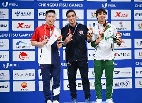 (Chengdu Universiade)CHINA-SICHUAN-CHENGDU-WORLD UNIVERSITY GAMES-WUSHU(CN)