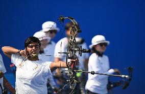 (Chengdu Universiade)CHINA-SICHUAN-CHENGDU-WORLD UNIVERSITY GAMES-ARCHERY(CN)