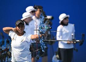 (Chengdu Universiade)CHINA-SICHUAN-CHENGDU-WORLD UNIVERSITY GAMES-ARCHERY(CN)