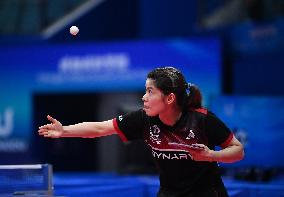 (Chengdu Universiade)CHINA-SICHUAN-CHENGDU-WORLD UNIVERSITY GAMES-TABLE TENNIS (CN)