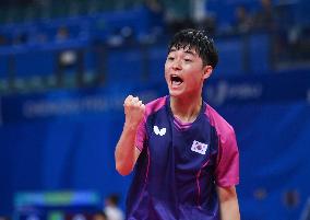 (Chengdu Universiade)CHINA-SICHUAN-CHENGDU-WORLD UNIVERSITY GAMES-TABLE TENNIS (CN)