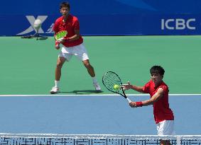 (Chengdu Universiade)CHINA-SICHUAN-CHENGDU-WORLD UNIVERSITY GAMES-TENNIS(CN)