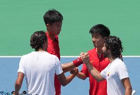 (Chengdu Universiade)CHINA-SICHUAN-CHENGDU-WORLD UNIVERSITY GAMES-TENNIS(CN)