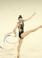 (Chengdu Universiade)CHINA-SICHUAN-CHENGDU-WORLD UNIVERSITY GAMES-RHYTHMIC GYMNASTICS(CN)