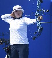 (Chengdu Universiade)CHINA-SICHUAN-CHENGDU-WORLD UNIVERSITY GAMES-ARCHERY COMPOUND WOMEN'S TEAM(CN)