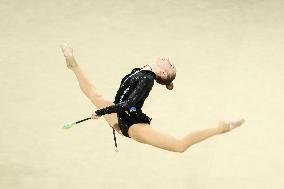 (Chengdu Universiade)CHINA-SICHUAN-CHENGDU-WORLD UNIVERSITY GAMES-RHYTHMIC GYMNASTICS(CN)