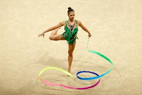 (Chengdu Universiade)CHINA-SICHUAN-CHENGDU-WORLD UNIVERSITY GAMES-RHYTHMIC GYMNASTICS(CN)