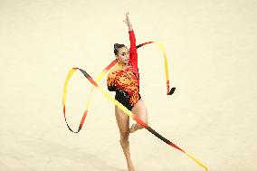 (Chengdu Universiade)CHINA-SICHUAN-CHENGDU-WORLD UNIVERSITY GAMES-RHYTHMIC GYMNASTICS(CN)