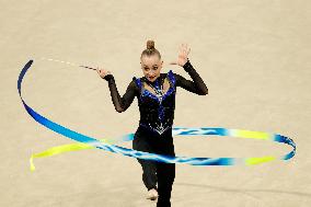 (Chengdu Universiade)CHINA-SICHUAN-CHENGDU-WORLD UNIVERSITY GAMES-RHYTHMIC GYMNASTICS(CN)