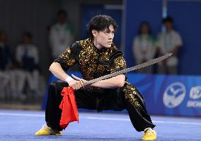 (Chengdu Universiade)CHINA-SICHUAN-CHENGDU-WORLD UNIVERSITY GAMES-WUSHU (CN)