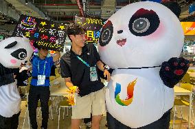 (Chengdu Universiade)CHINA-CHENGDU-WORLD UNIVERSITY GAMES-VILLAGE LIFE