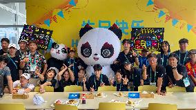 (Chengdu Universiade)CHINA-CHENGDU-WORLD UNIVERSITY GAMES-VILLAGE LIFE