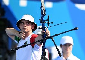 (Chengdu Universiade)CHINA-CHENGDU-WORLD UNIVERSITY GAMES-ARCHERY RECURVE MIXED TEAM (CN)