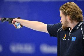 (Chengdu Universiade)CHINA-CHENGDU-WORLD UNIVERSITY GAMES-SHOOTING-MEN'S 25M RAPID FIRE PISTOL (CN)