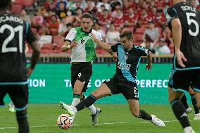 (SP)SINGAPORE-FOOTBALL-SINGAPORE FESTIVAL-LIVERPOOL VS LEICESTER CITY