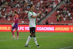 (SP)SINGAPORE-FOOTBALL-SINGAPORE FESTIVAL-LIVERPOOL VS LEICESTER CITY