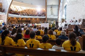 Mass With Patriarch D. Manuel Clemente In Preparation For World Youth Day