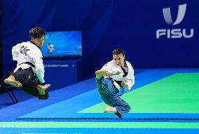 (Chengdu Universiade)CHINA-SICHUAN-CHENGDU-WORLD UNIVERSITY GAMES-TAEKWONDO(CN)