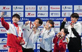 (Chengdu Universiade)CHINA-SICHUAN-CHENGDU-WORLD UNIVERSITY GAMES-TAEKWONDO(CN)