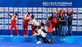 (Chengdu Universiade)CHINA-SICHUAN-CHENGDU-WORLD UNIVERSITY GAMES-TAEKWONDO(CN)