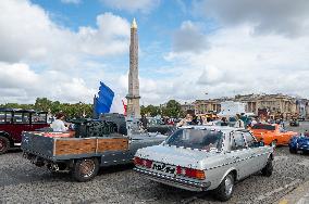 The 16th Traversee De Paris In Vintage Vehicles