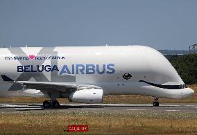 Test Of The New Beluga A330-743 Lat Toulouse Blagnac Airport