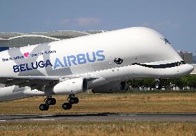 Test Of The New Beluga A330-743 Lat Toulouse Blagnac Airport