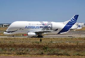 Test Of The New Beluga A330-743 Lat Toulouse Blagnac Airport