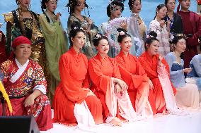 Traditional Costume Culture Stage at 2023ChinaJoy in Shanghai