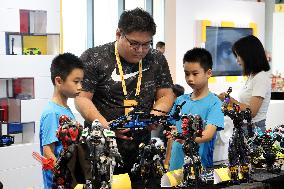 Lego Players Work Exchange Exhibition in Fuzhou, China