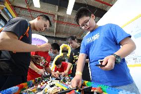 Lego Players Work Exchange Exhibition in Fuzhou, China