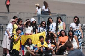 Youngsters Gather Ahead Of World Youth Day - Fatima