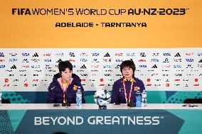 (SP)AUSTRALIA-ADELAIDE-2023 FIFA WOMEN'S WORLD CUP-GROUP D-PRESS CONFERENCE