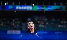 (Chengdu Universiade)CHINA-CHENGDU-WORLD UNIVERSITY GAMES-TABLE TENNIS(CN)