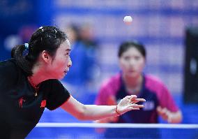 (Chengdu Universiade)CHINA-CHENGDU-WORLD UNIVERSITY GAMES-TABLE TENNIS(CN)