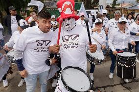 Ricardo Monreal, Pre-candidate For Mexico's 2024 Presidential Candidacy, Visits Xochimilco