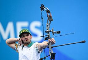 (Chengdu Universiade)CHINA-SICHUAN-CHENGDU-WORLD UNIVERSITY GAMES-ARCHERY (CN)