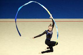 (Chengdu Universiade)CHINA-CHENGDU-WORLD UNIVERSITY GAMES-RHYTHMIC GYMNASTICS (CN)