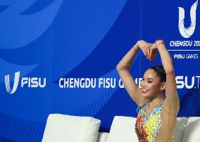 (Chengdu Universiade) CHINA-CHENGDU-WORLD UNIVERSITY GAMES-RHYTHMIC GYMNASTICS(CN)