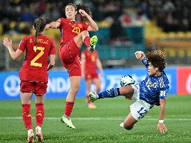 (SP)NEW ZEALAND-WELLINGTON-2023 FIFA WOMEN'S WORLD CUP-GROUP C-JPN VS ESP
